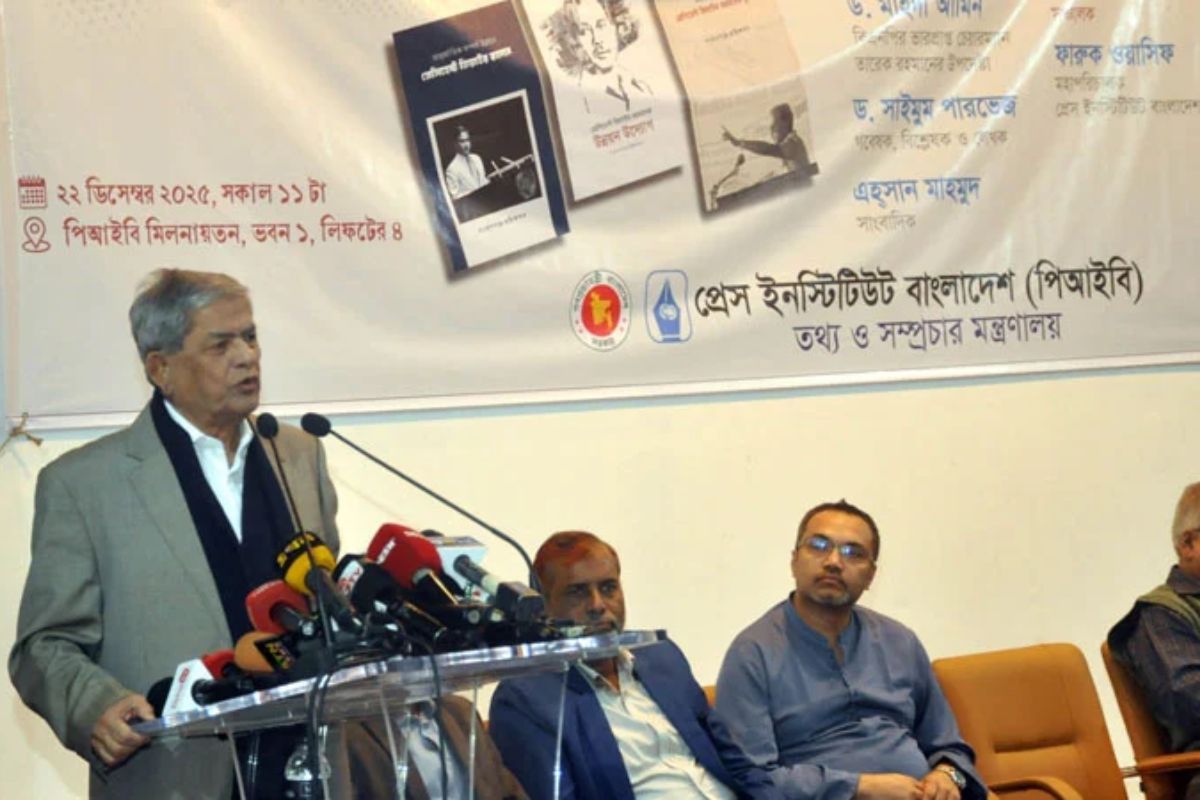 শহীদ জিয়া ছিলেন প্রকৃত রাষ্ট্র নির্মাতা ও ক্ষণজন্মা দেশপ্রেমিক: মির্জা ফখরুল