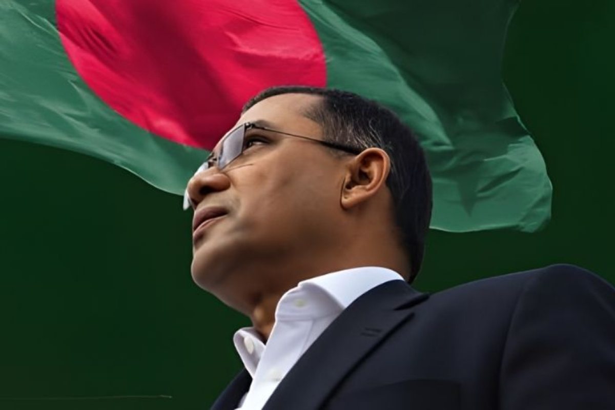 ১৮ বছরের নির্বাসন শেষে আজ মধ্যরাতে দেশের পথে তারেক রহমান