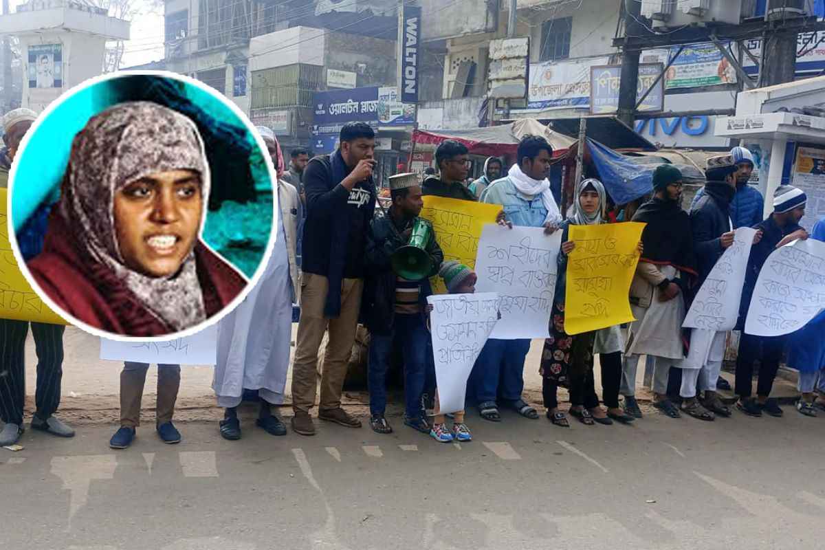 পরিবার ও ইনকিলাব মঞ্চ চাইলে আমি প্রস্তুত: হাদির বোন