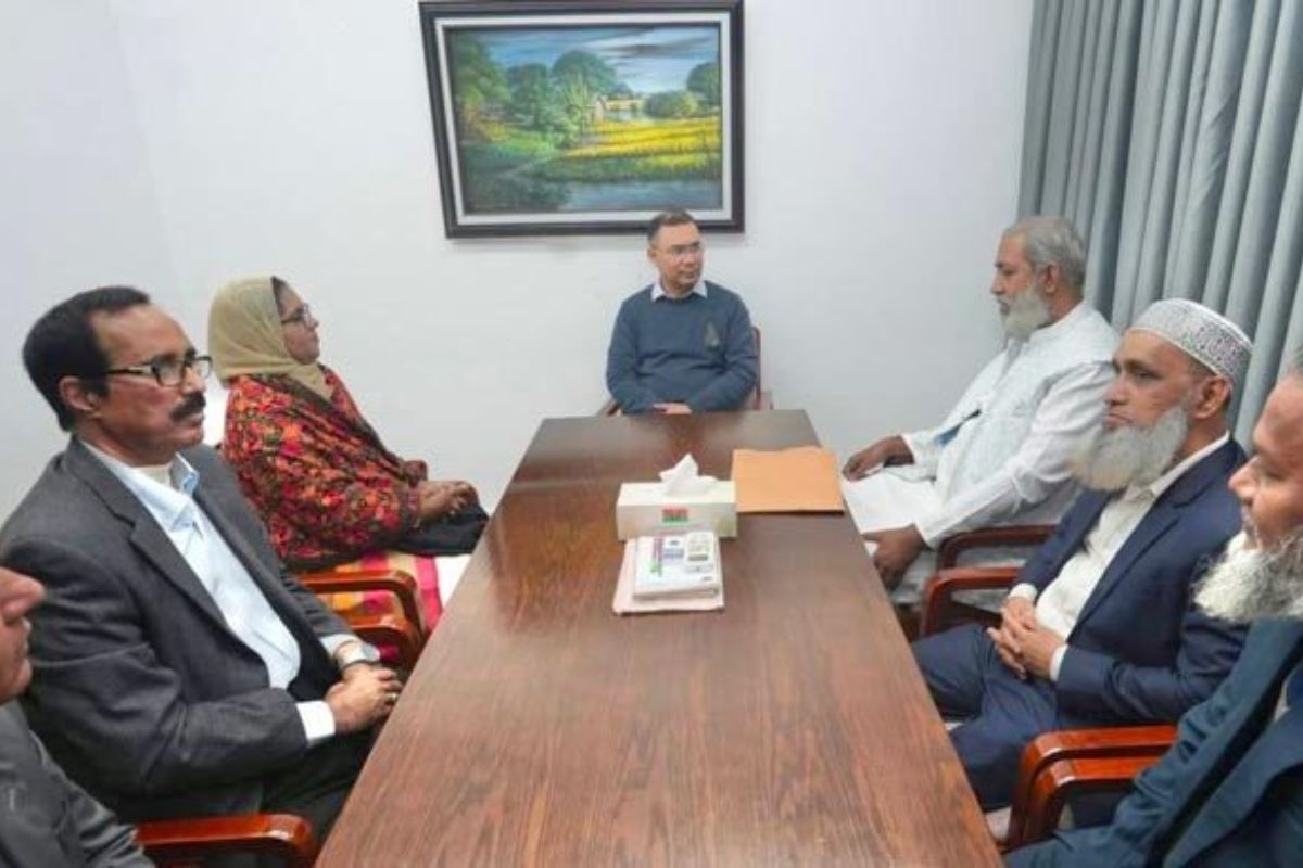 তারেক রহমানের সঙ্গে লেবার পার্টির শীর্ষ নেতাদের সাক্ষাৎ