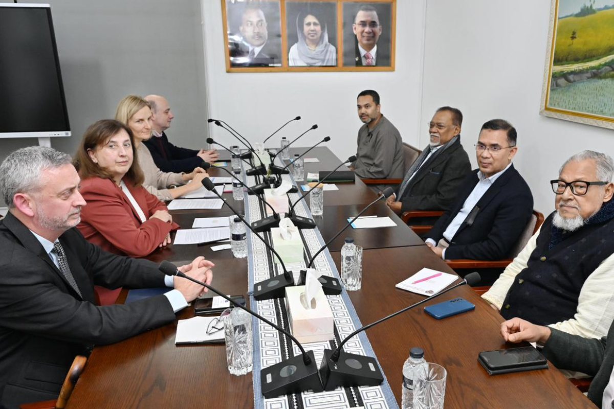 তারেক রহমানের সঙ্গে ইইউ রাষ্ট্রদূতের বৈঠক