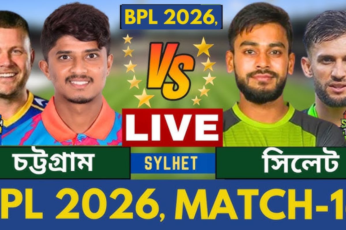 চট্টগ্রাম রয়্যালস বনাম সিলেট টাইটান্স: জমজমাট খেলাটি সরাসরি দেখুন (LIVE)