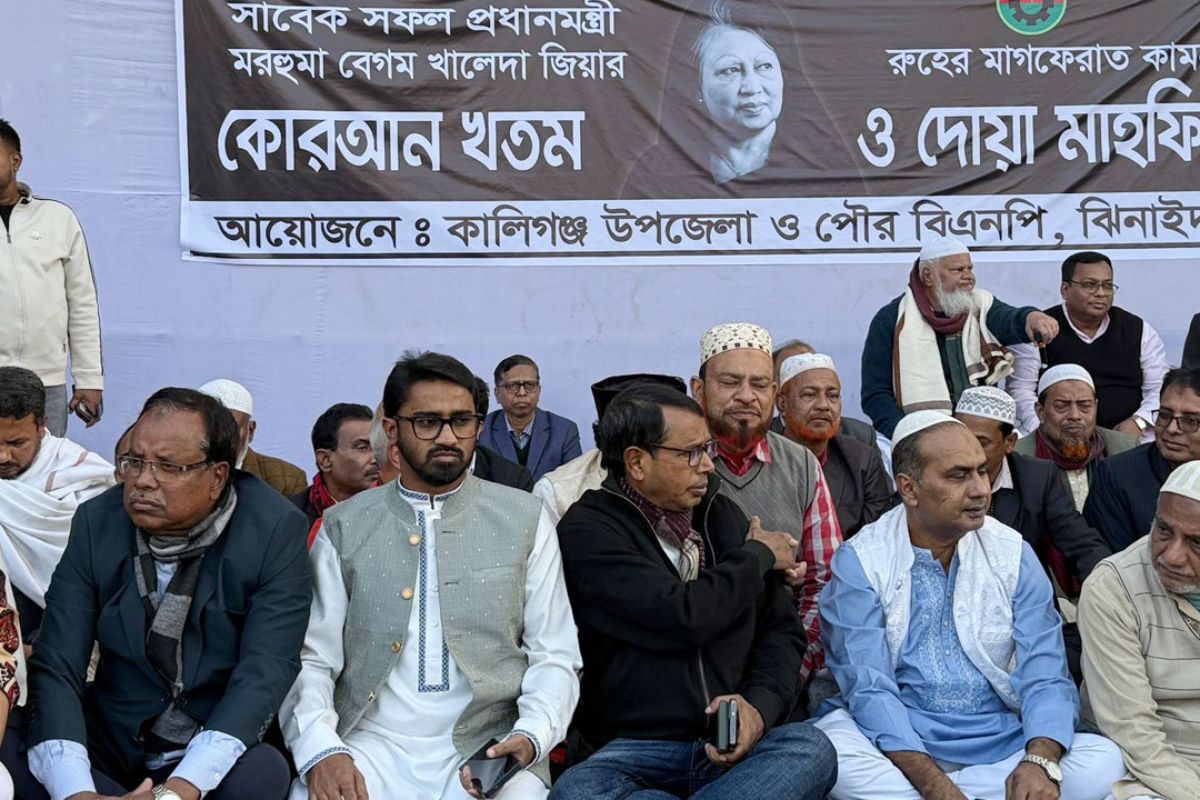 তারেক রহমানের নেতৃত্বে ফ্যাসিবাদ বিদায় নিয়েছে: রাশেদ খাঁন