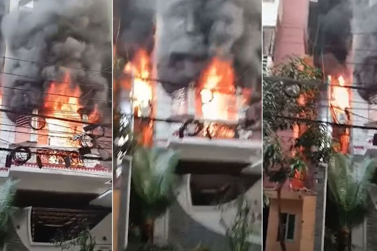 উত্তরায় আবাসিক ভবনে আগুন, ৩ জনের মরদেহ উদ্ধার