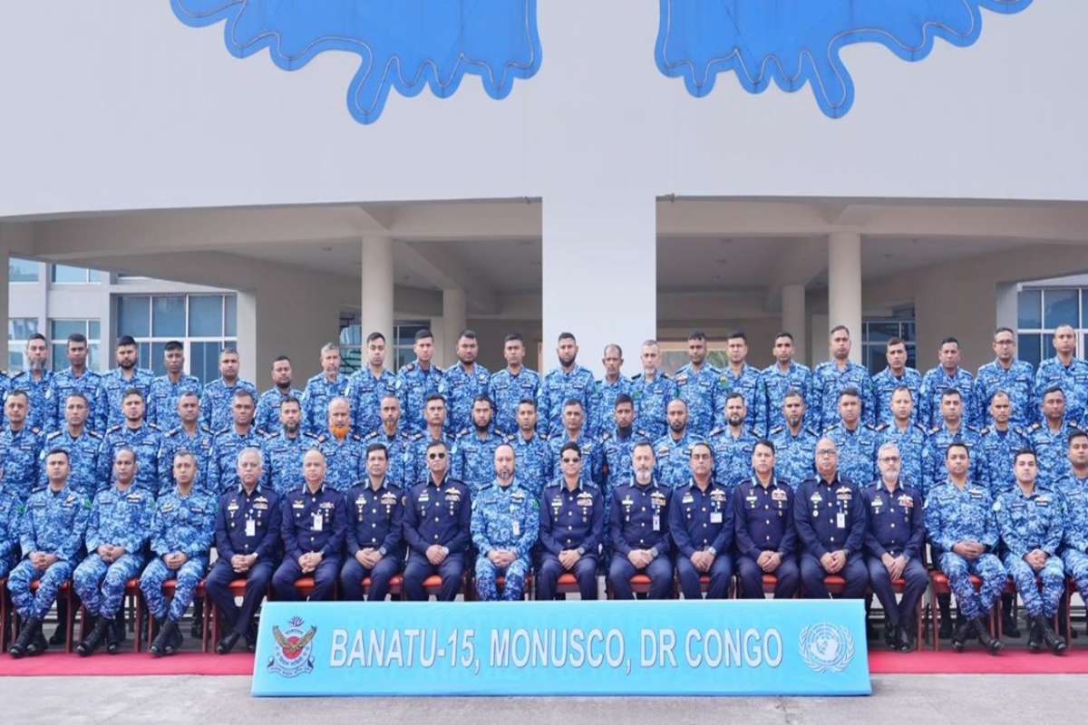 কঙ্গো শান্তিরক্ষায় বাংলাদেশ বিমানবাহিনীর ৬২ সদস্য নিয়োগ