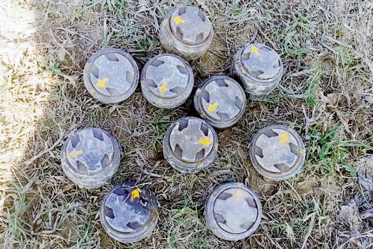 সীমান্তে ১০ মাইন প্লেট উদ্ধার, জনমনে আতঙ্ক