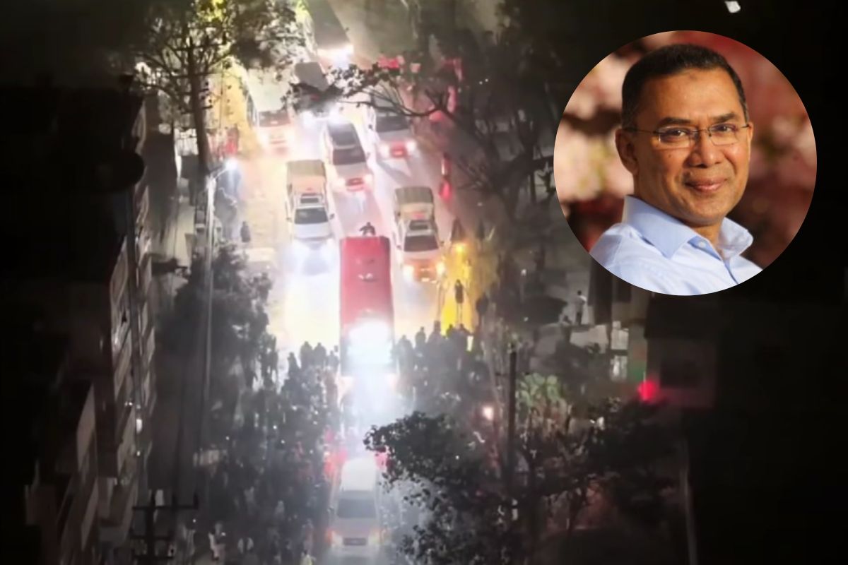 সাত জেলা সফর শেষে ঢাকায় ফিরলেন তারেক রহমান