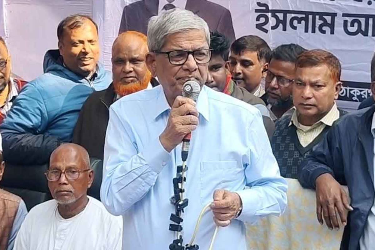 মুক্তিযুদ্ধে জামায়াত ছিল পাকিস্তানের পক্ষে: মির্জা ফখরুল