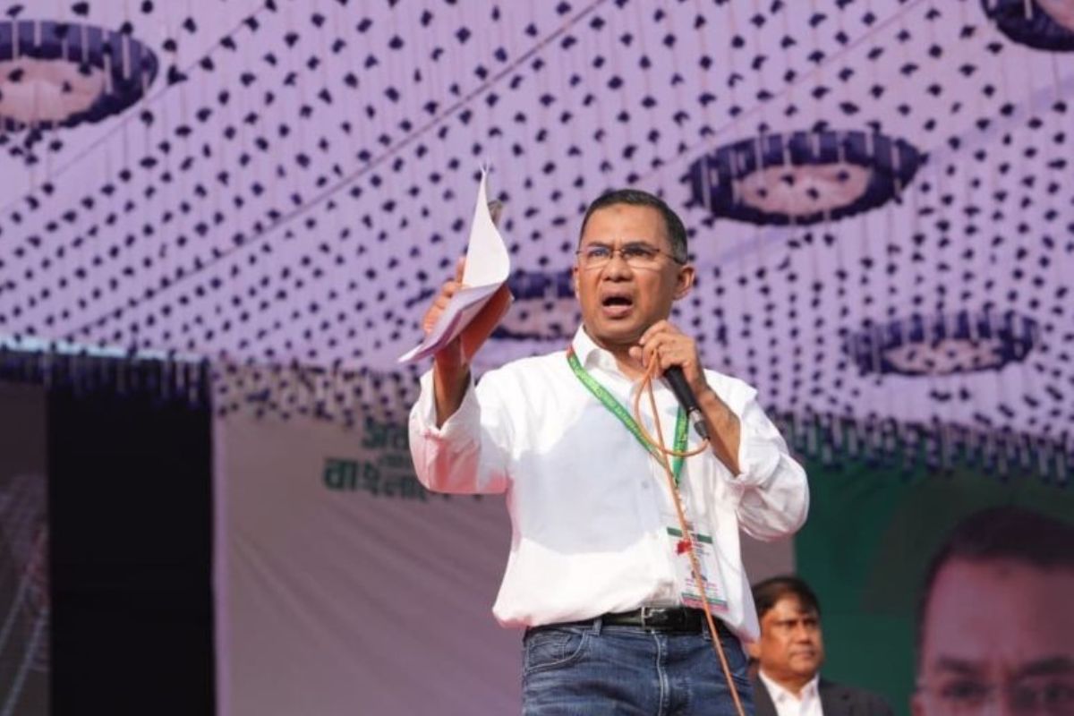 আজ চট্টগ্রামে তারেক রহমানের জনসভা