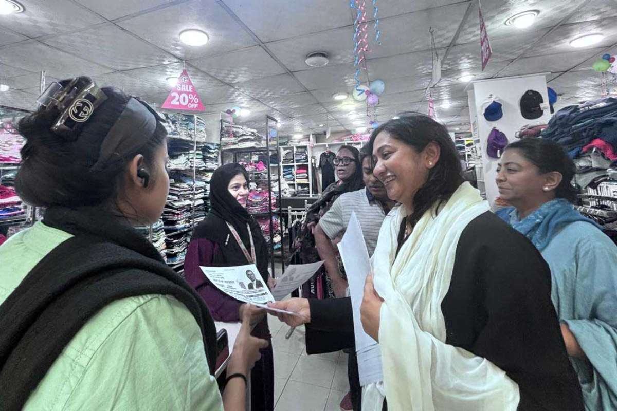 তারেক রহমানের হয়ে ভোটের মাঠে কোকোর স্ত্রী