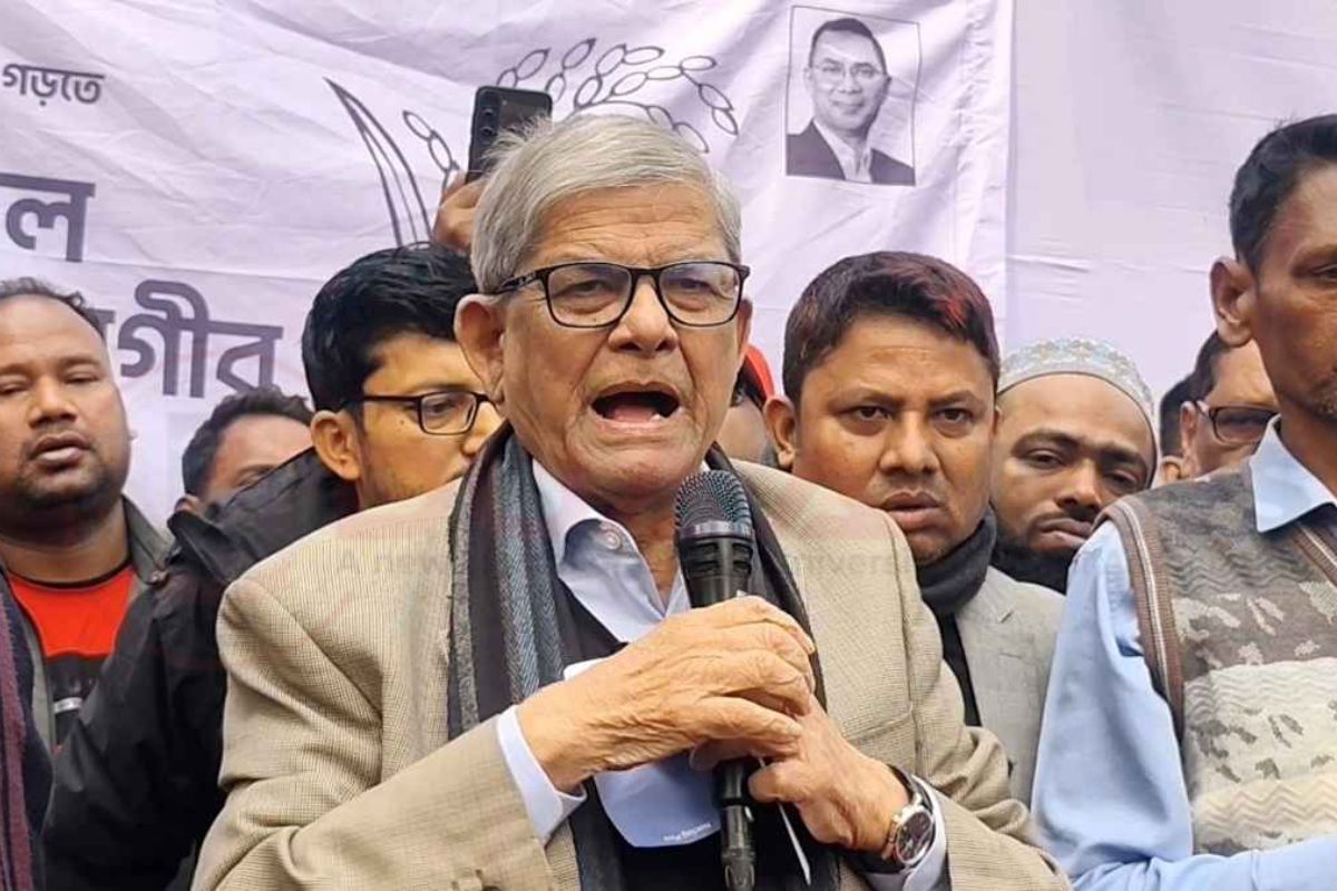 ষড়যন্ত্র করে নির্বাচন বন্ধ করা যাবে না: মির্জা ফখরুল