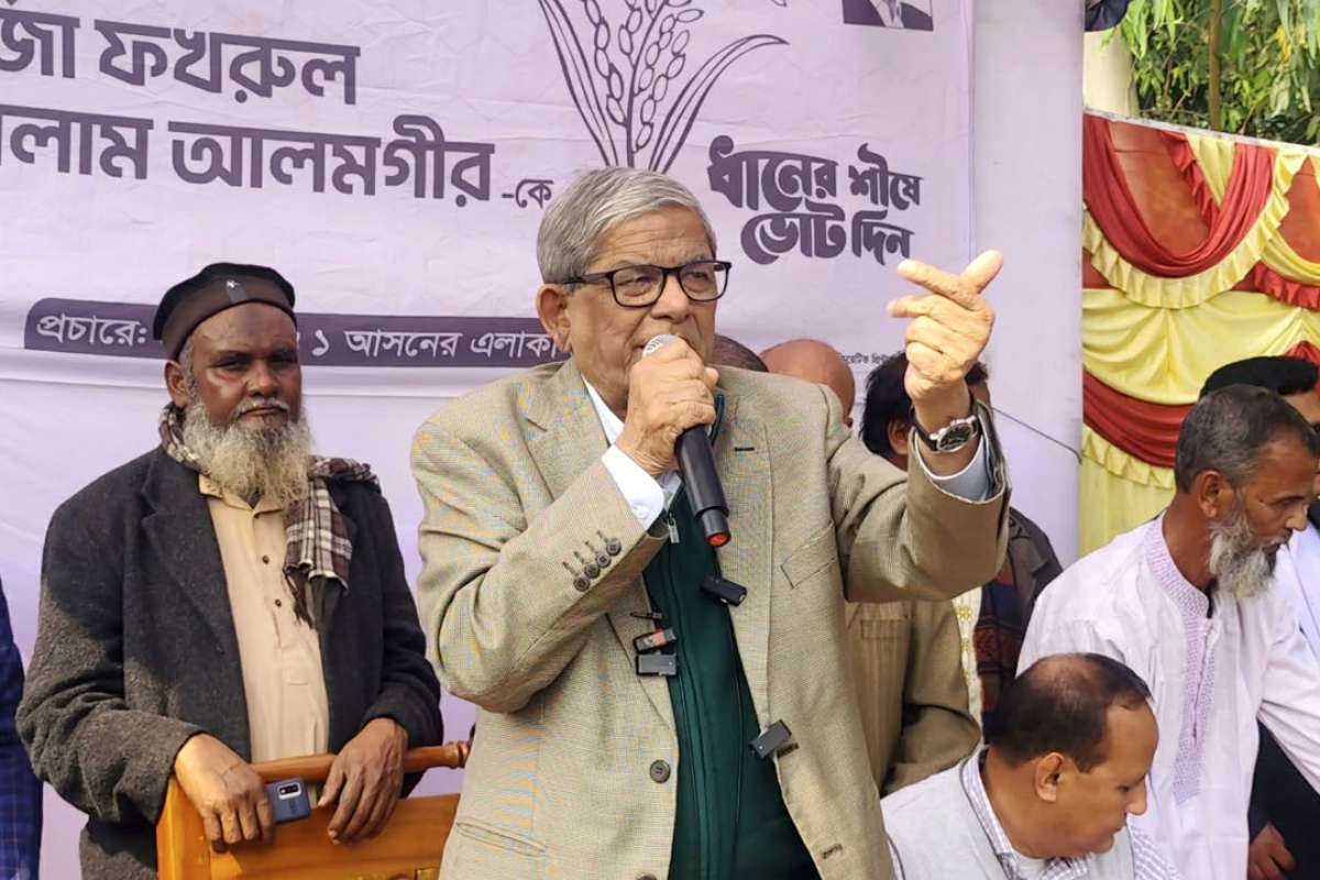 রাষ্ট্র সংস্কারের প্রশ্নে ‘হ্যাঁ’ ভোট চাইলেন মির্জা ফখরুল