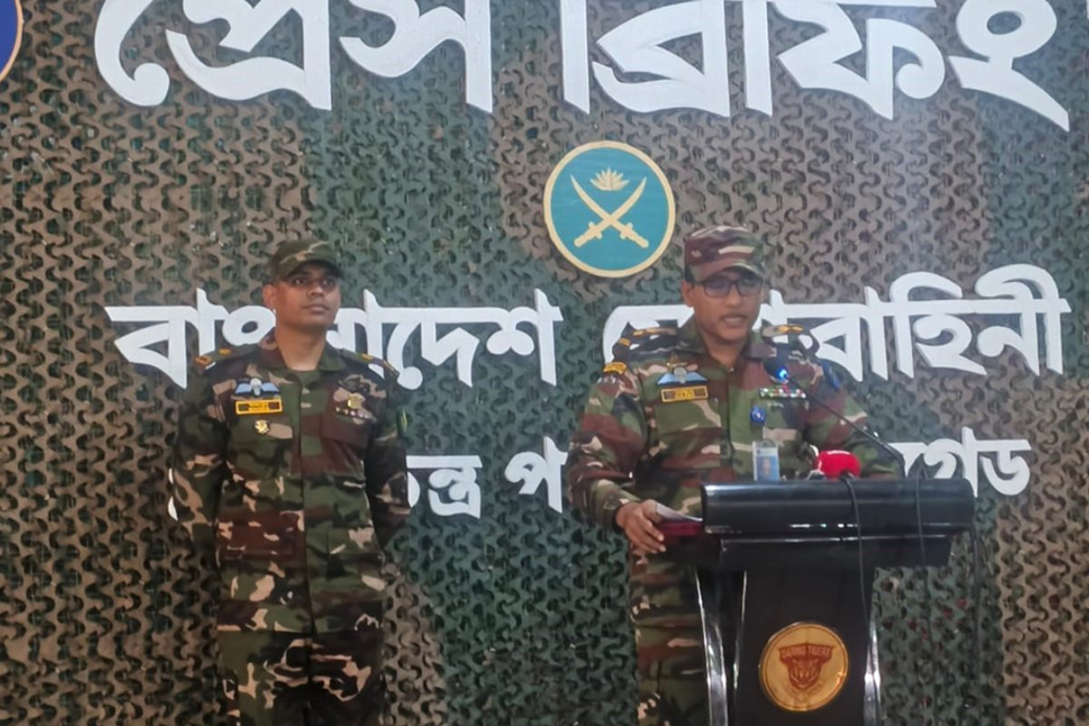 নির্বাচনে কোনো ধরনের বিশৃঙ্খলা সৃষ্টির সুযোগ দেওয়া হবে না: সেনাবাহিনী