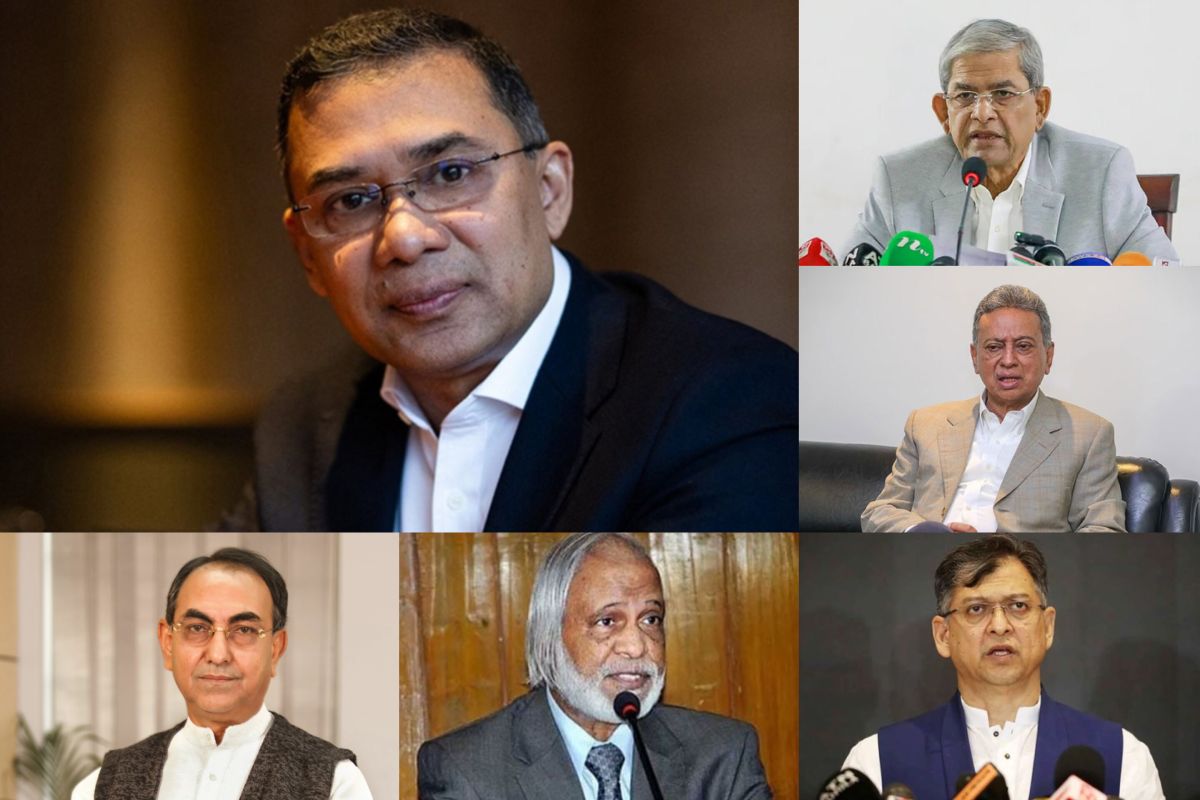 বিএনপির শীর্ষ নেতারা কে কোন কেন্দ্রে ভোট দেবেন?