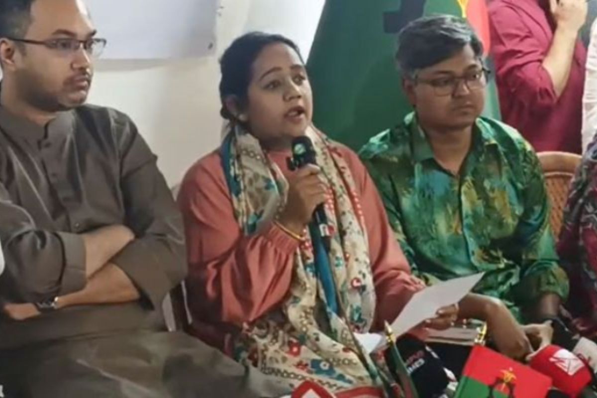 ভোট কারচুপির অভিযোগে ফলাফল স্থগিতের দাবি সানজিদা ইসলাম তুলির