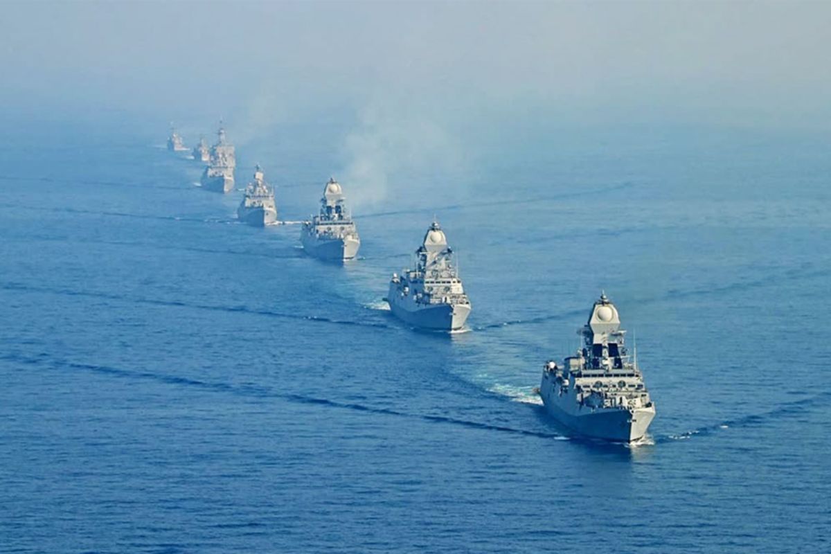 ভারতের নৌ মহড়ায় যোগ দিল বাংলাদেশসহ ৭০টি দেশ