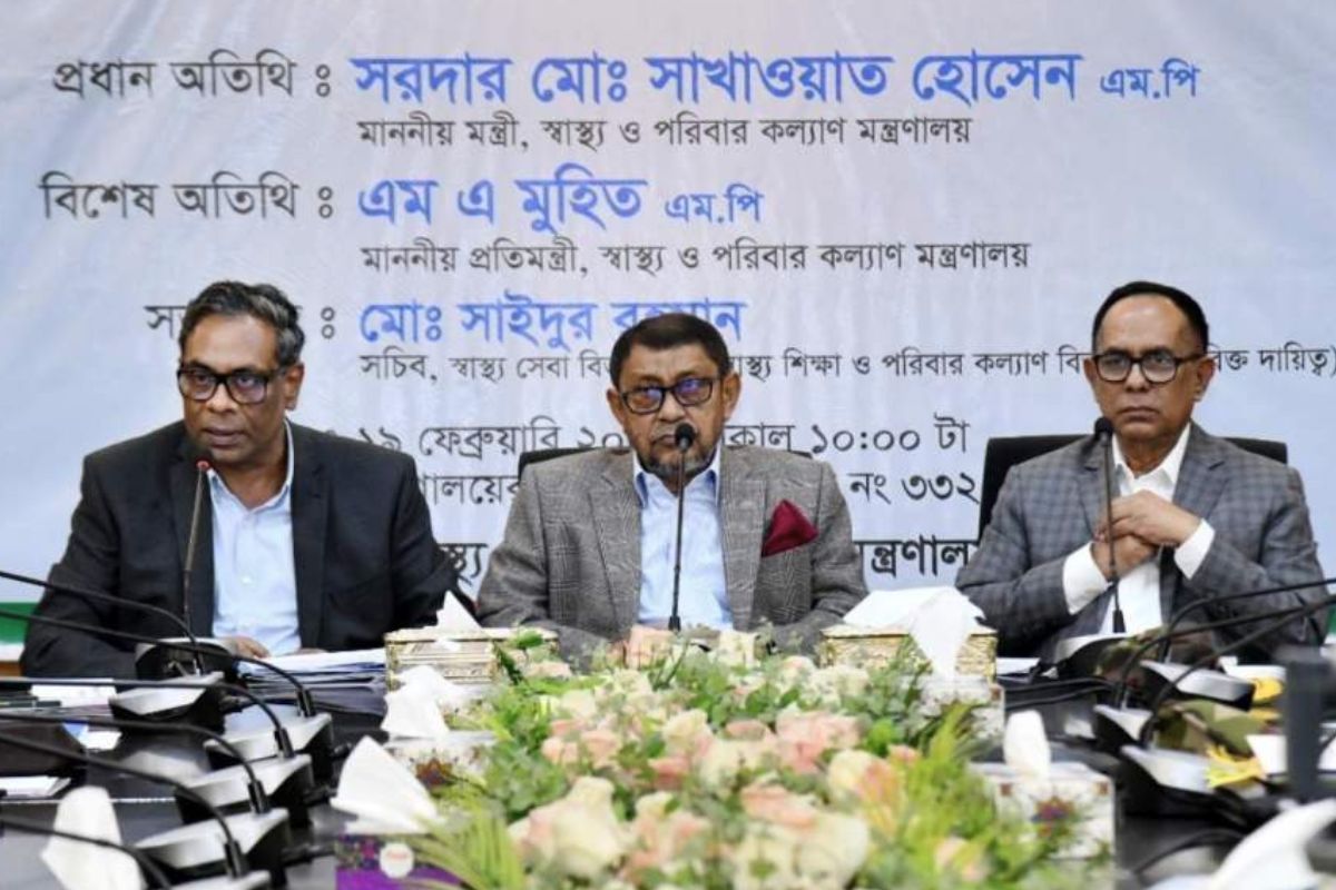 সেবার মান দেখতে সরাসরি হাসপাতালে যাবেন স্বাস্থ্যমন্ত্রী