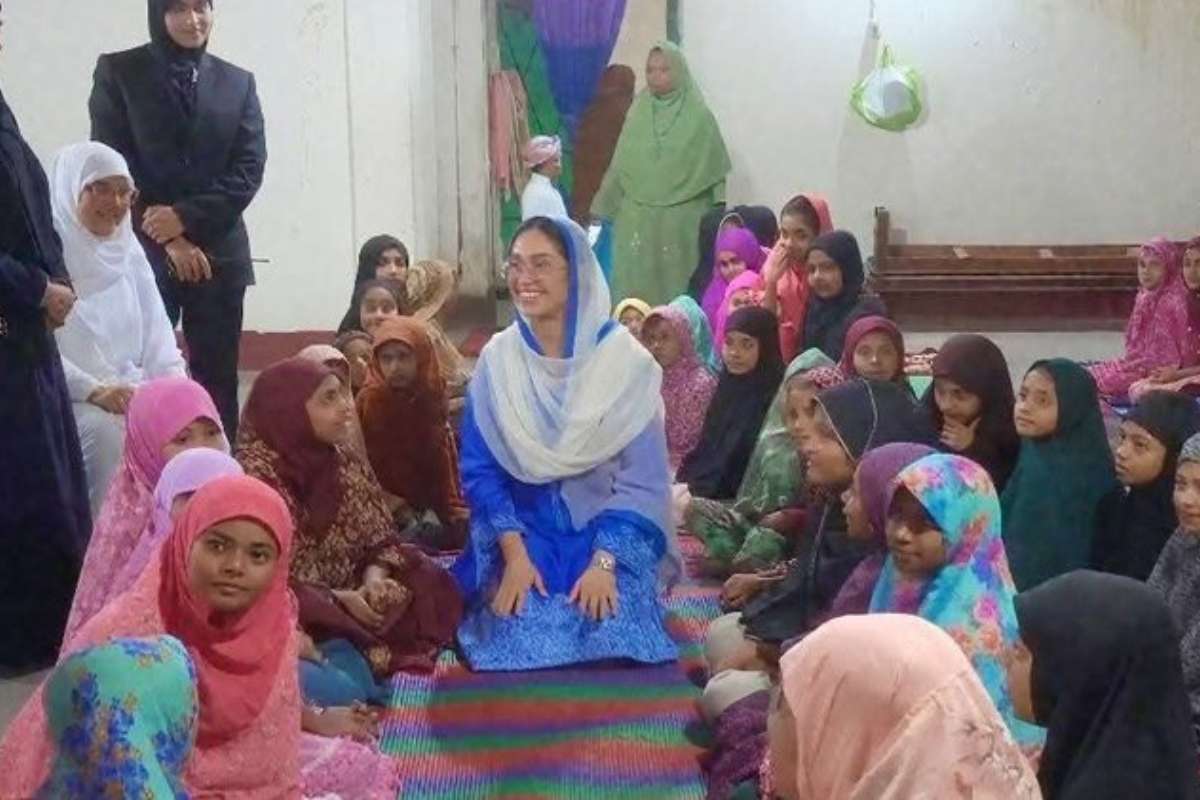 রমজানে এতিম শিক্ষার্থীদের মাসব্যাপী খাবারের ব্যবস্থা করলেন জাইমা রহমান