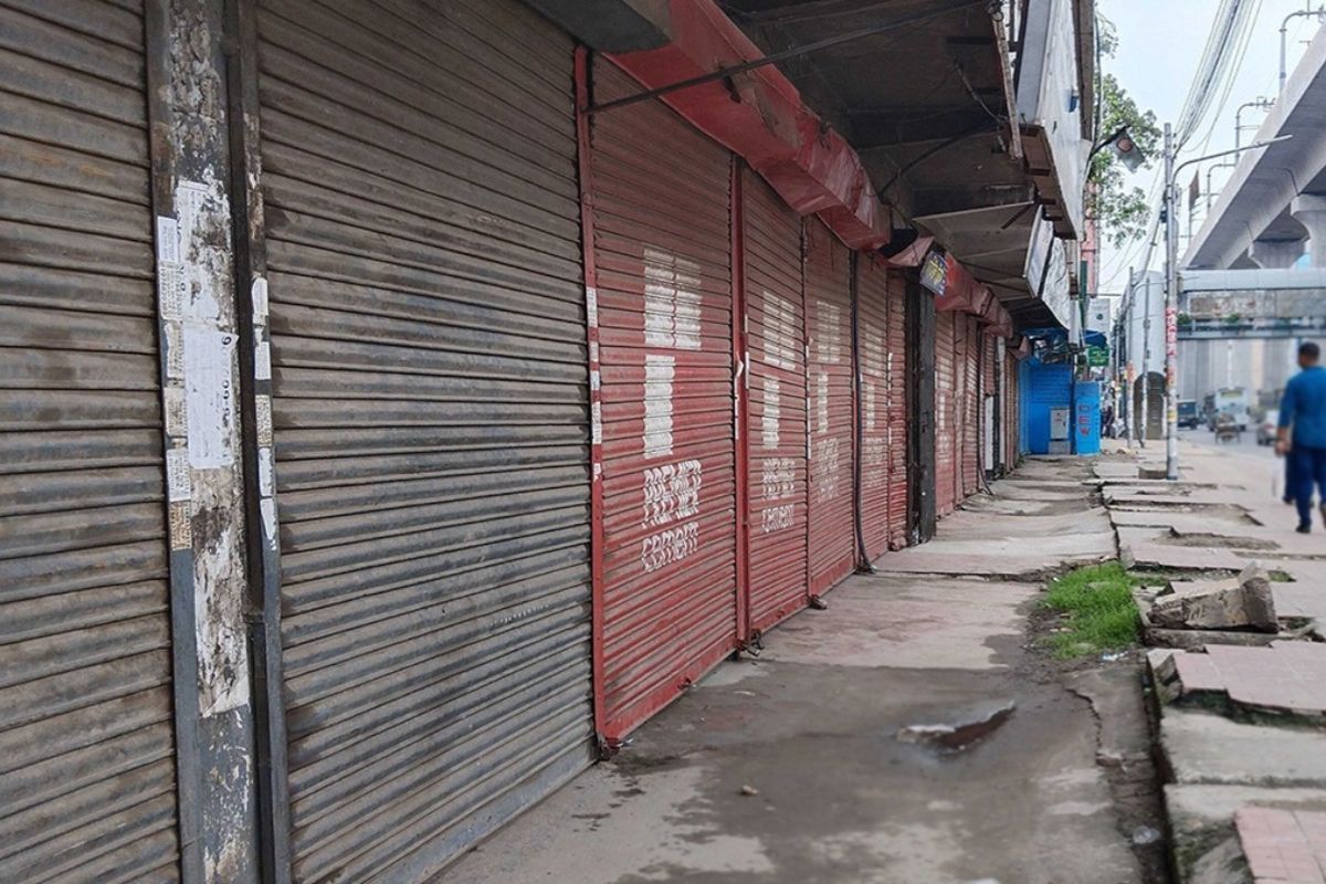 আজ বন্ধ থাকবে যেসব মার্কেট-দোকানপাট 