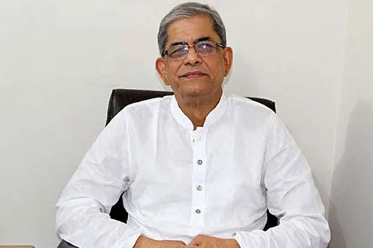 অন্তর্বর্তীকালীন সরকারকে ধন্যবাদ দিয়ে মির্জা ফখরুলের বিশেষ বার্তা