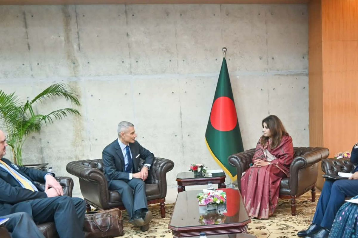 পররাষ্ট্র মন্ত্রণালয়ে শামা ওবায়েদ ও পল কাপুরের বিশেষ বৈঠক