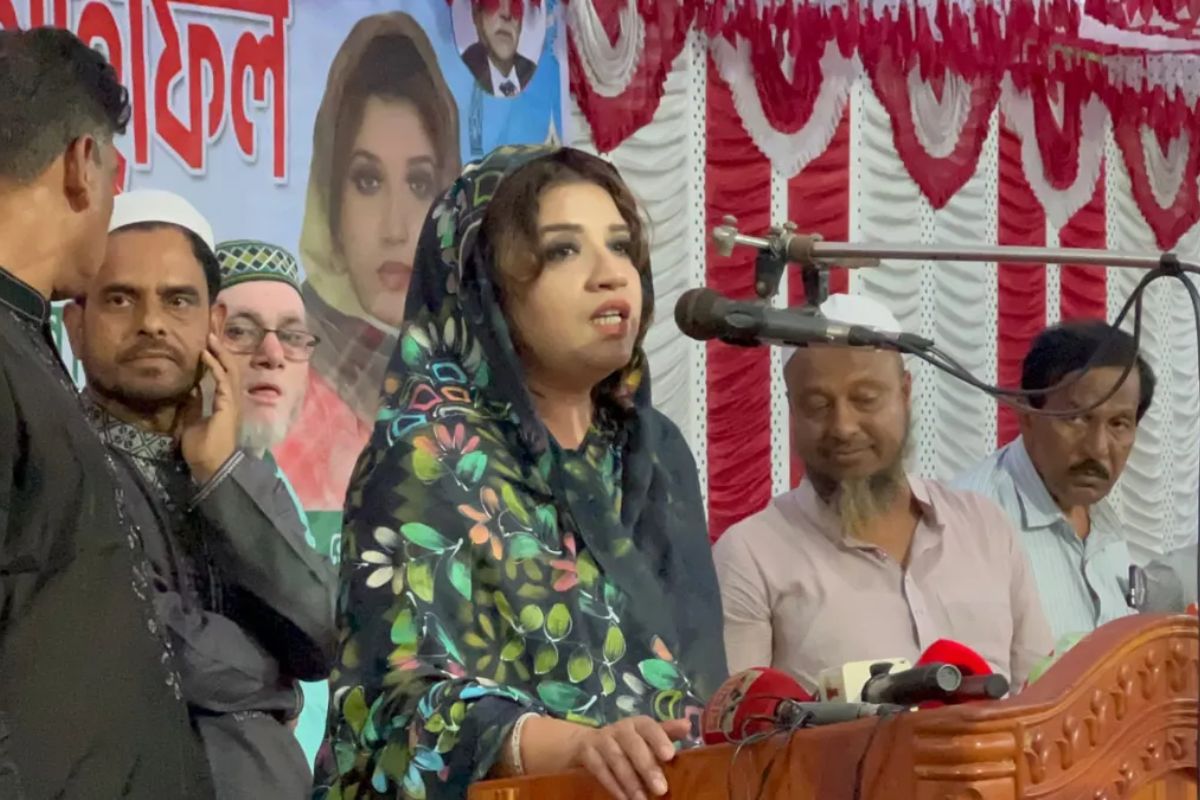 জনগণের উন্নয়নে আত্মীয় বা নেতাকর্মী কাউকে চিনি না: শামা ওবায়েদ