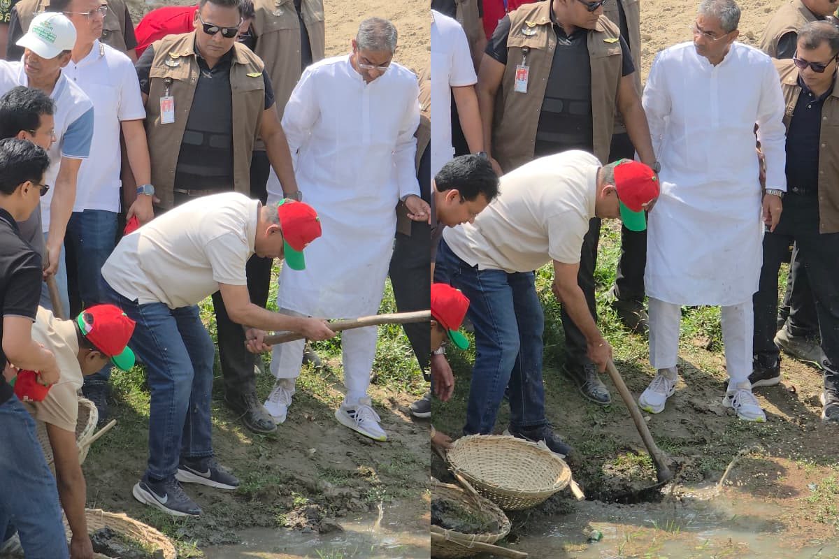 খাল খনন কর্মসূচি উদ্বোধন করলেন প্রধানমন্ত্রী