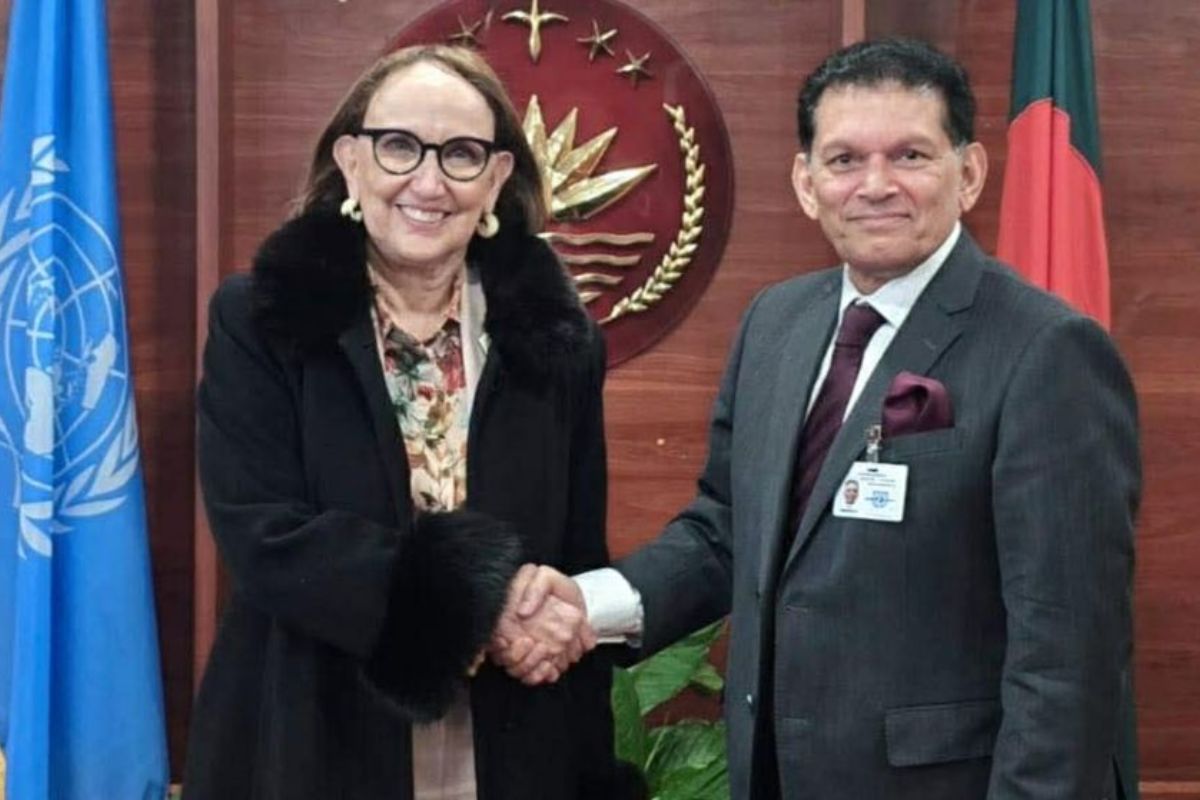 রেবেকা গ্রিনস্প্যানের সঙ্গে পররাষ্ট্রমন্ত্রীর সাক্ষাৎ