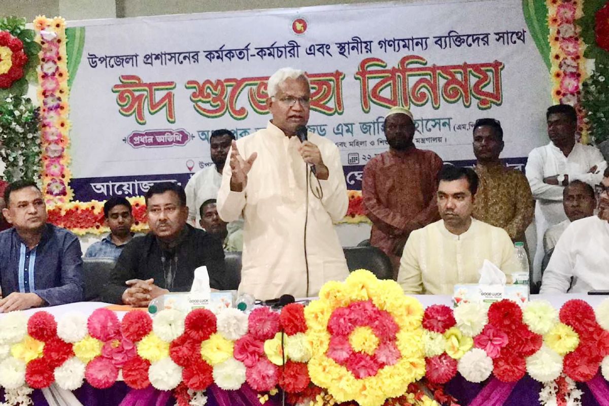 আইনের শাসন থাকলেই দেশ ভালো চলবে: সমাজকল্যাণমন্ত্রী