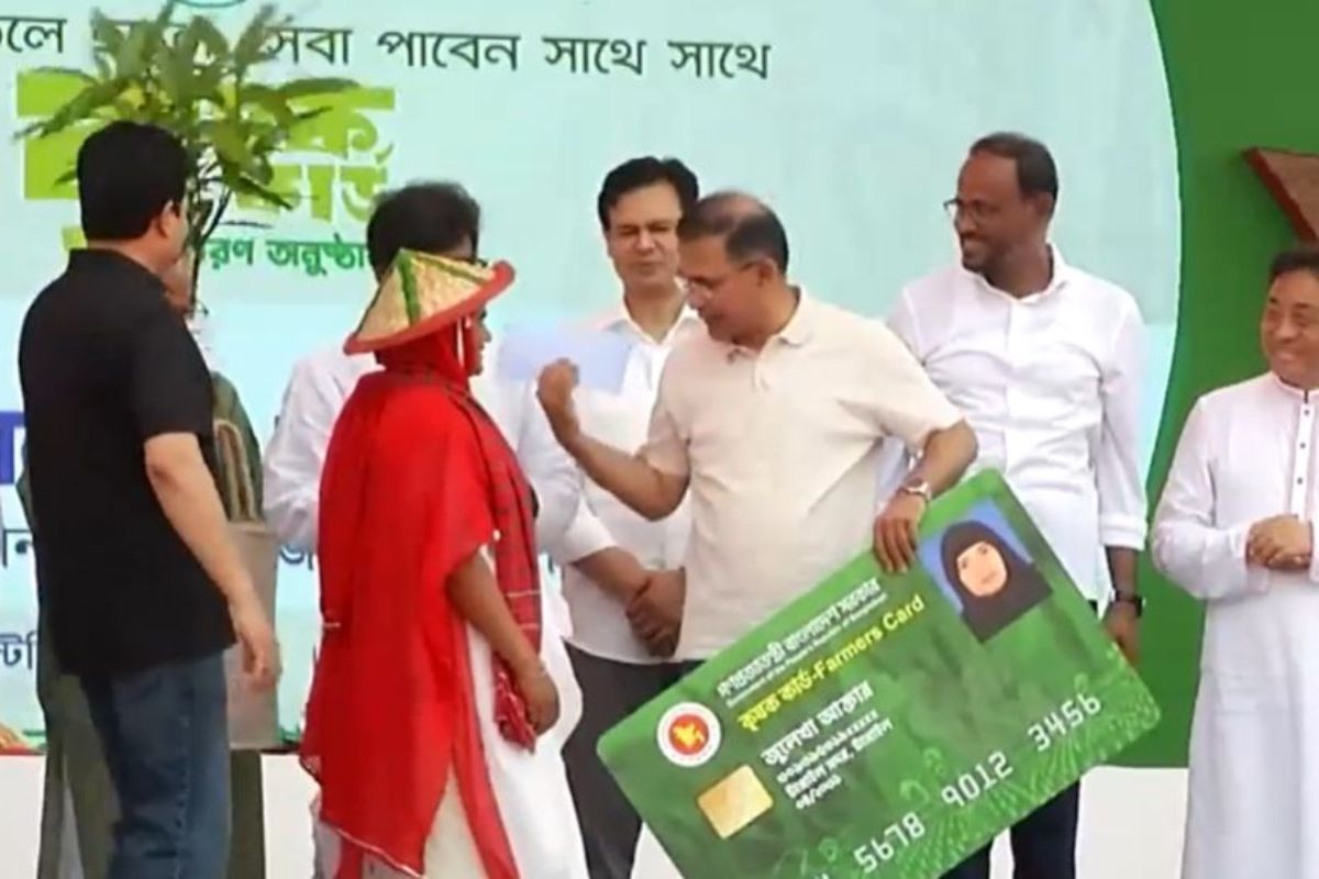‘কৃষক কার্ড’ কর্মসূচির উদ্বোধন করলেন প্রধানমন্ত্রী