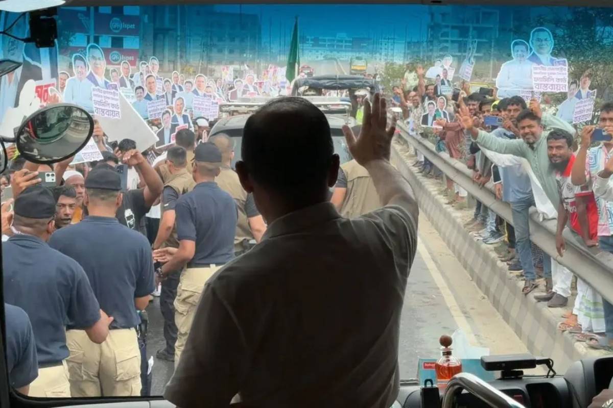 বগুড়ার পথে প্রধানমন্ত্রী তারেক রহমান
