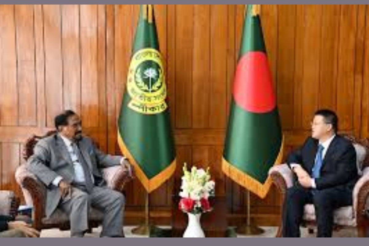 স্পিকারের সঙ্গে চীনা রাষ্ট্রদূতের সাক্ষাৎ