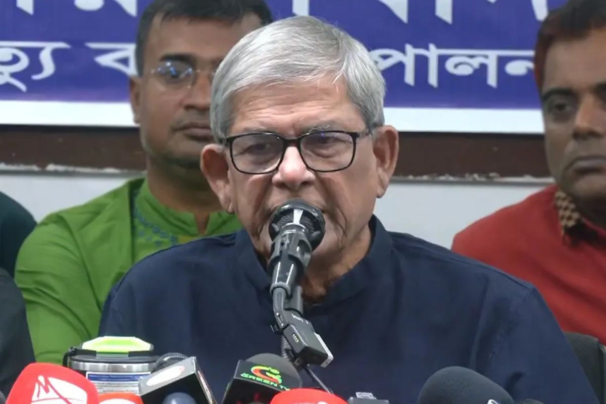 জামায়াতকে রাজনীতিতে পরাজিত করার আহ্বান মির্জা ফখরুলের