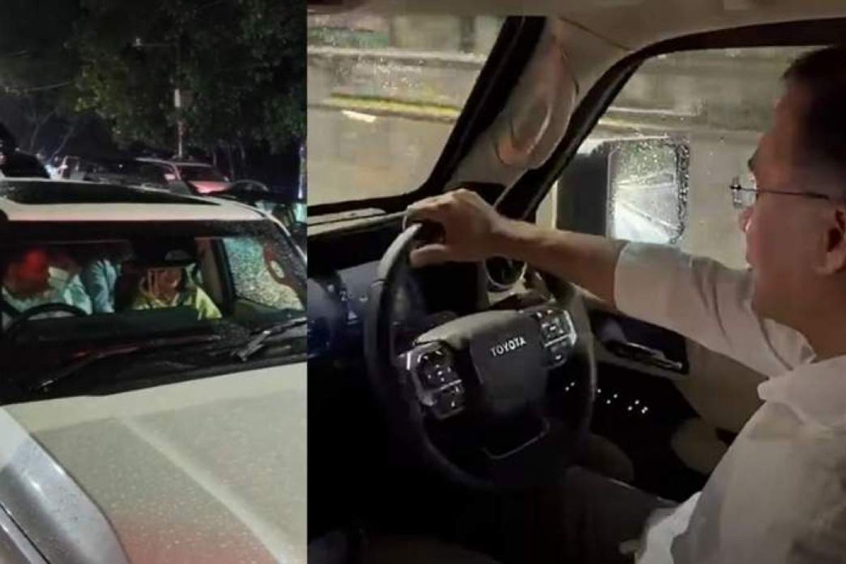 স্ত্রীকে নিয়ে গাড়ি চালিয়ে চীন মৈত্রী কেন্দ্রে গেলেন প্রধানমন্ত্রী