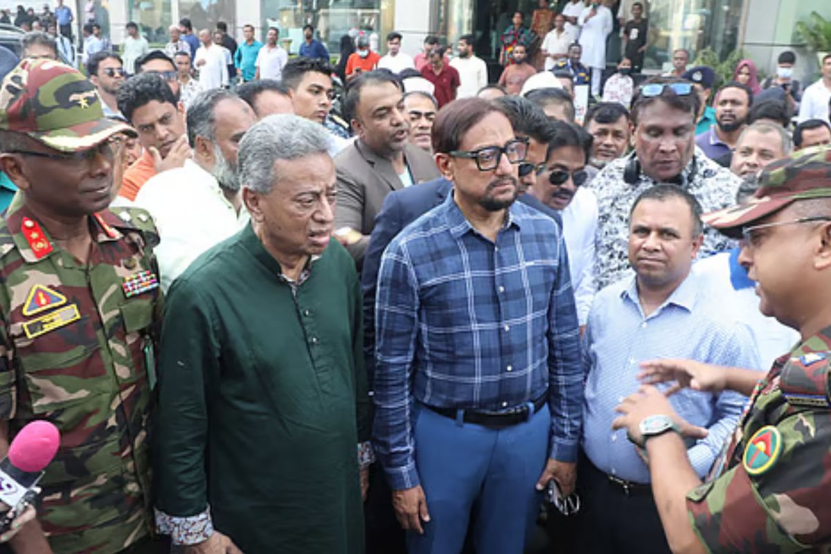 জলাবদ্ধতা সমস্যার স্থায়ী সমাধানের আশ্বাস অর্থমন্ত্রীর