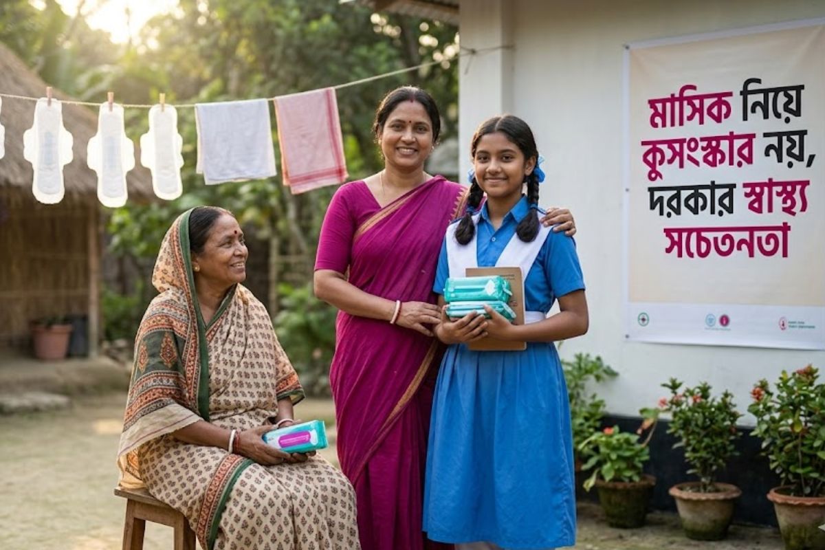 মাসিক নিয়ে কুসংস্কার নয়, দরকার স্বাস্থ্য সচেতনতা