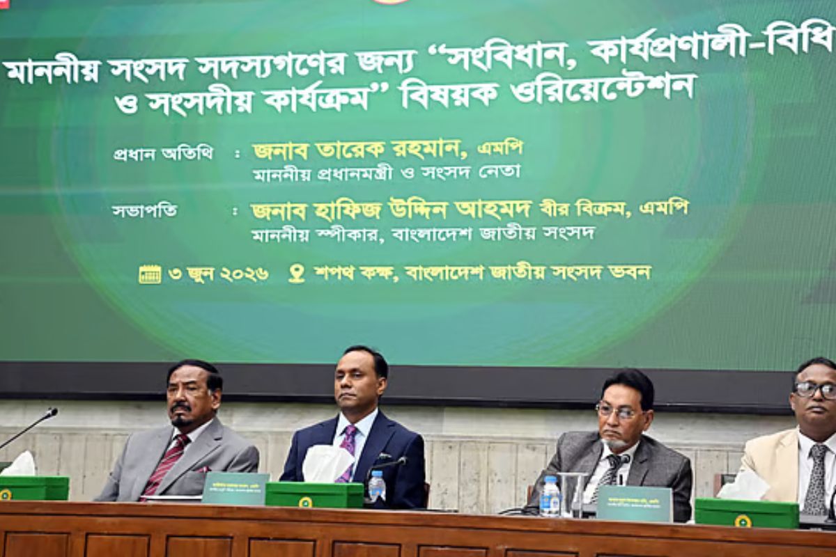 জবাবদিহিমূলক শাসন নিশ্চিত করাই সংসদের মূল দায়িত্ব: স্পিকার