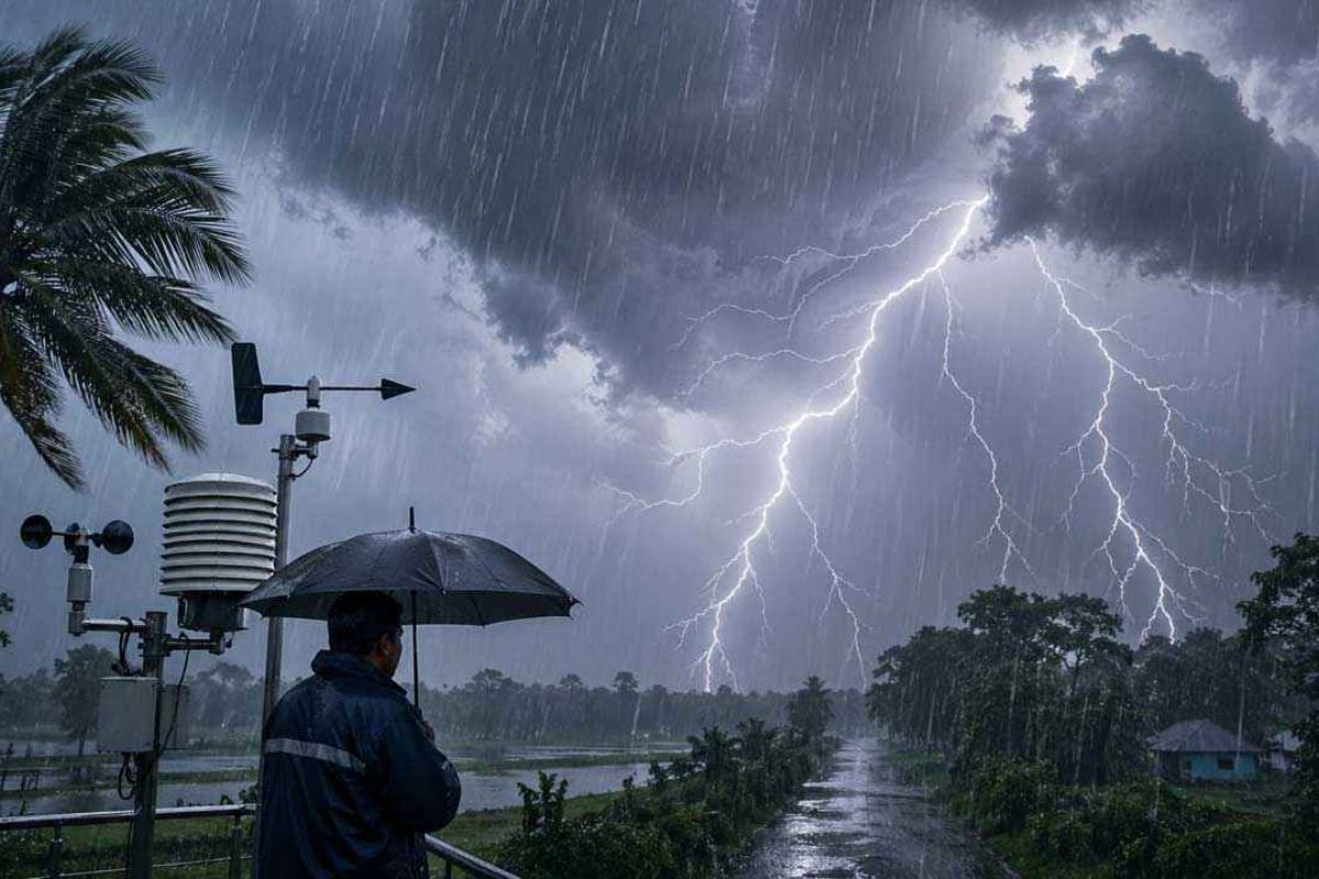 দুপুরের মধ্যে দেশের ১৩ অঞ্চলে বজ্রসহ বৃষ্টির আশঙ্কা