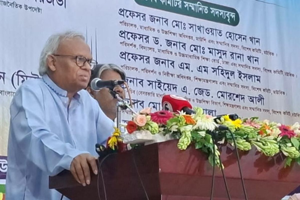 আদর্শ শিক্ষকের সংকটে বাড়ছে মাদক: রিজভী