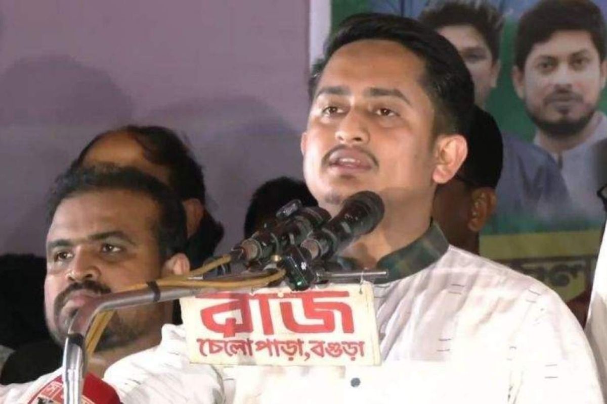 "শিক্ষামন্ত্রীকে প্রকাশ্যে ক্ষমা চাইতে বললেন সারজিস আলম"