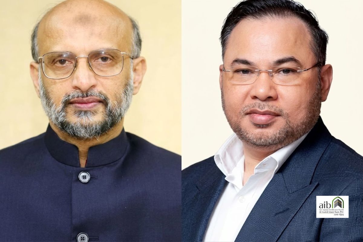 আল-আরাফাহ্ ইসলামী ব্যাংকের চেয়ারম্যান বদিউর রহমান, ইসি চেয়ারম্যান সেলিম রহমান