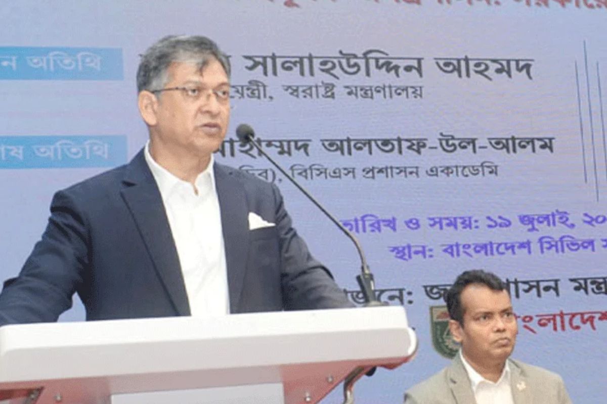অবৈধ আদেশের ভিত্তিতে গণভোট হয়েছিল: স্বরাষ্ট্রমন্ত্রী