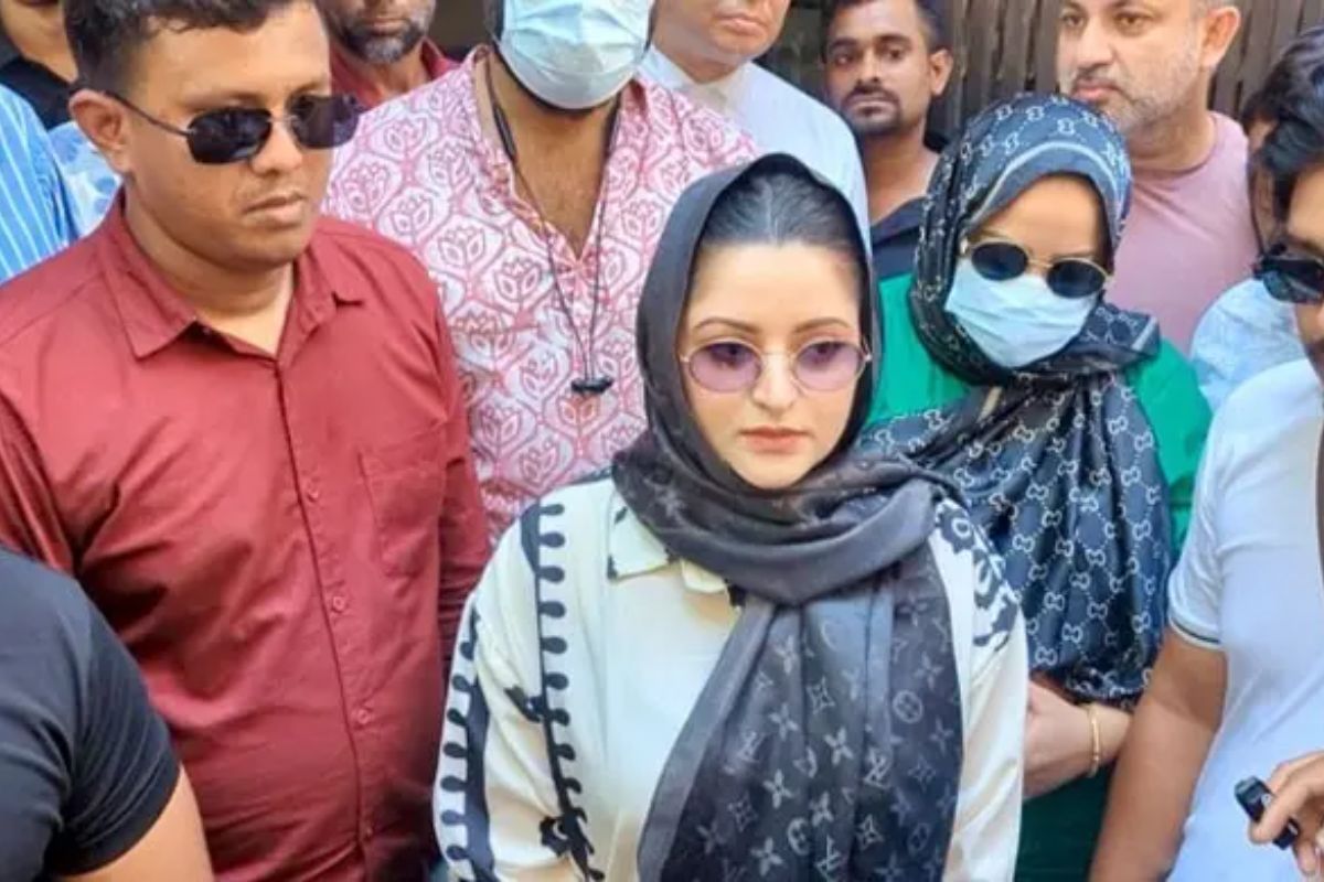 দেরিতে আদালতে পৌঁছানোয় পেছাল পরীমনির জেরা