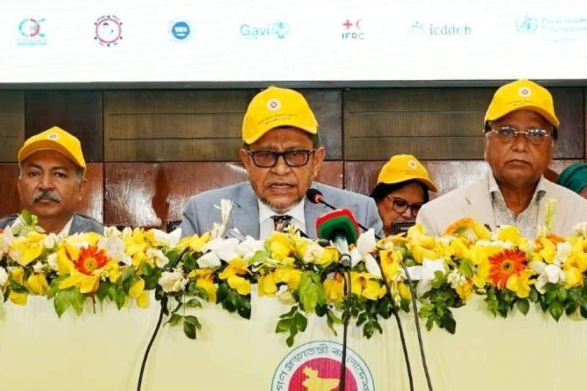 কলেরা প্রতিরোধে ৫১ লাখ মানুষকে টিকা দেবে সরকার