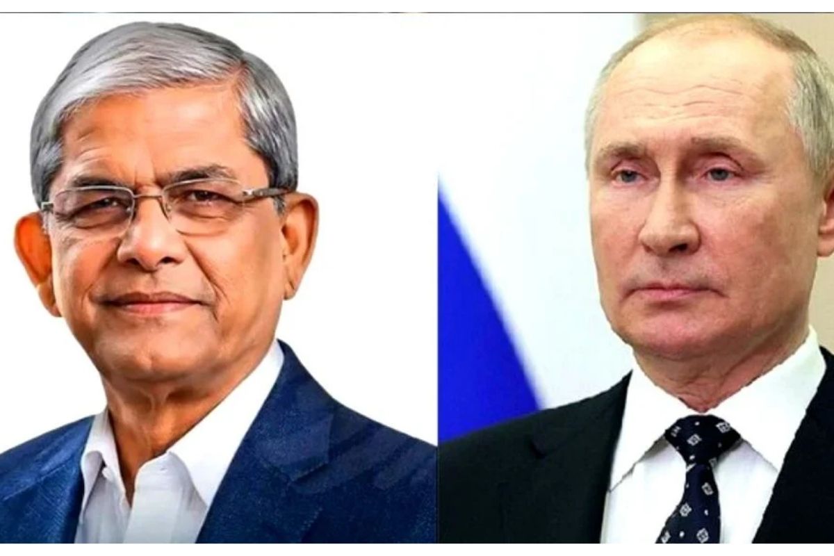 রাষ্ট্রপতি মির্জা ফখরুলকে পুতিনের অভিনন্দন