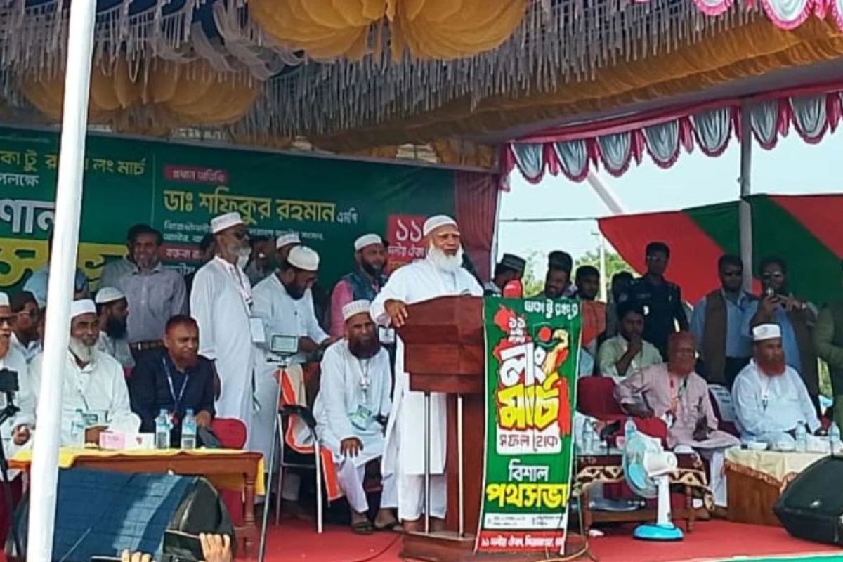 ৮ দফা না মানলে এক দফার আন্দোলন হতে পারে: শফিকুর রহমান
