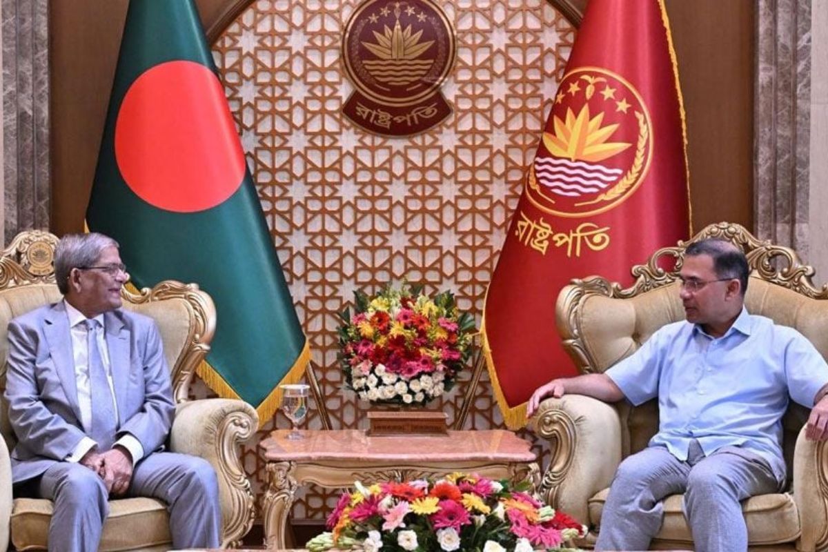 বঙ্গভবনে রাষ্ট্রপতির সঙ্গে প্রধানমন্ত্রীর সৌজন্য সাক্ষাৎ