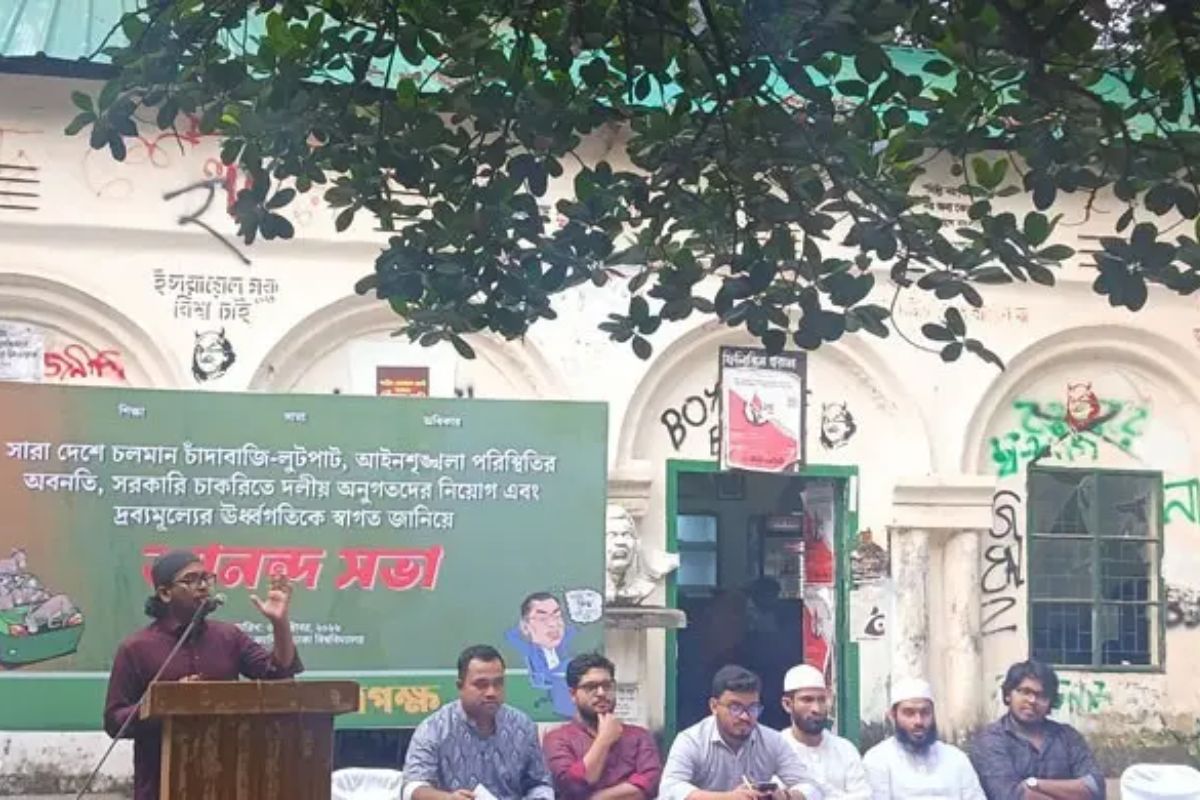 চাঁদাবাজি-দখলদারি দেখার জন্য কি মানুষ জীবন দিয়েছিল: জুবায়ের