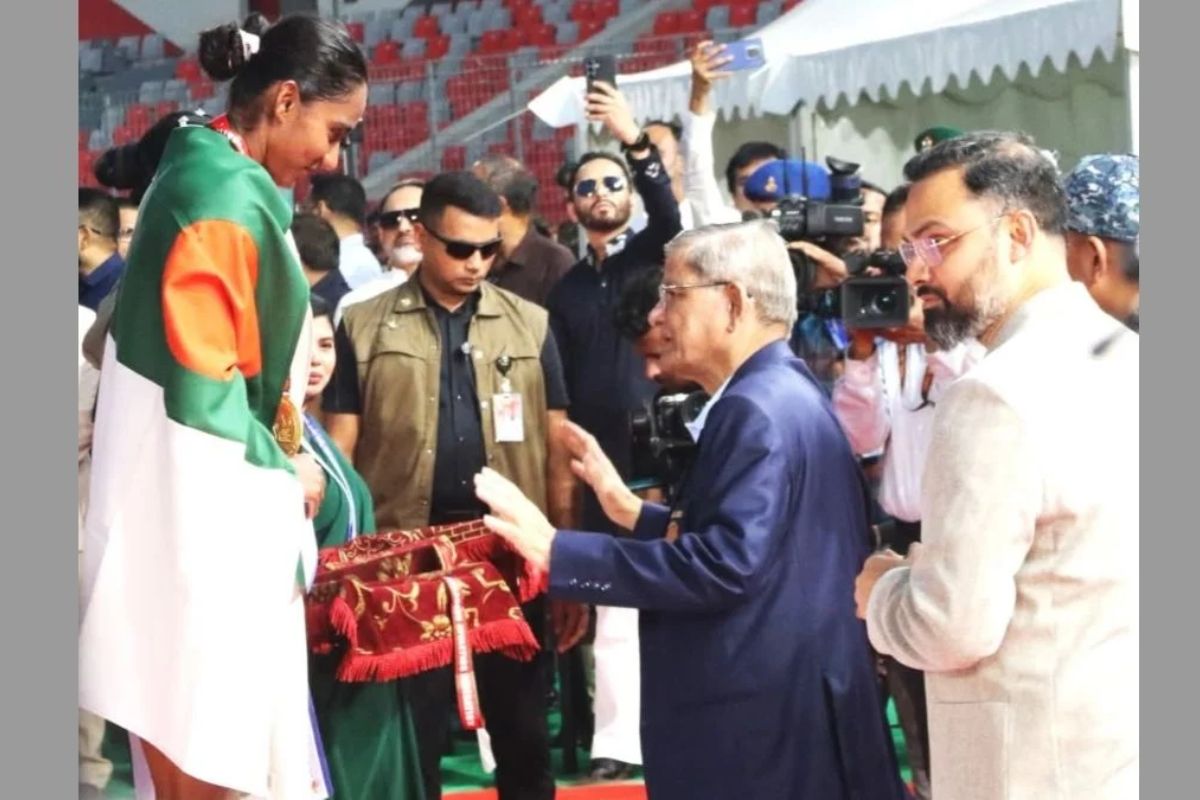 ১৮তমবার দেশের দ্রুততম মানবী শিরিন আক্তার