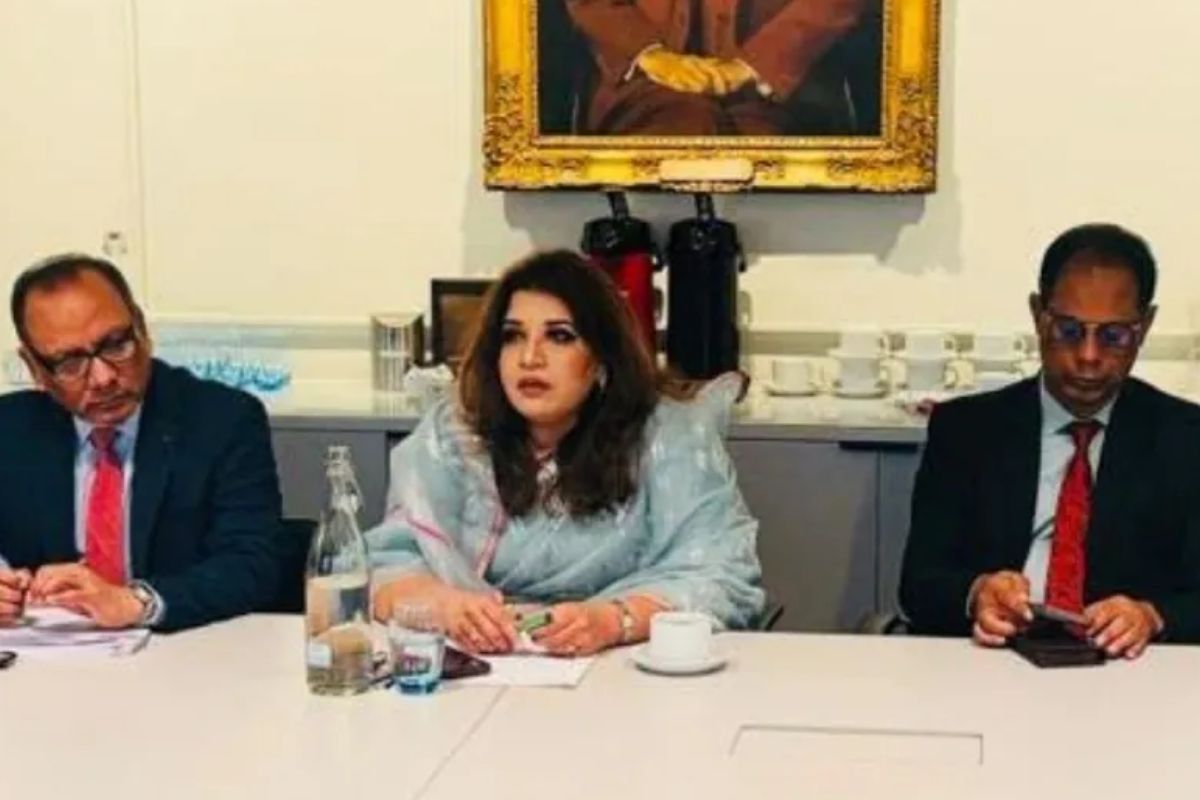 পররাষ্ট্রনীতি নিয়ে লন্ডনে আলোচনা করলেন শামা ওবায়েদ